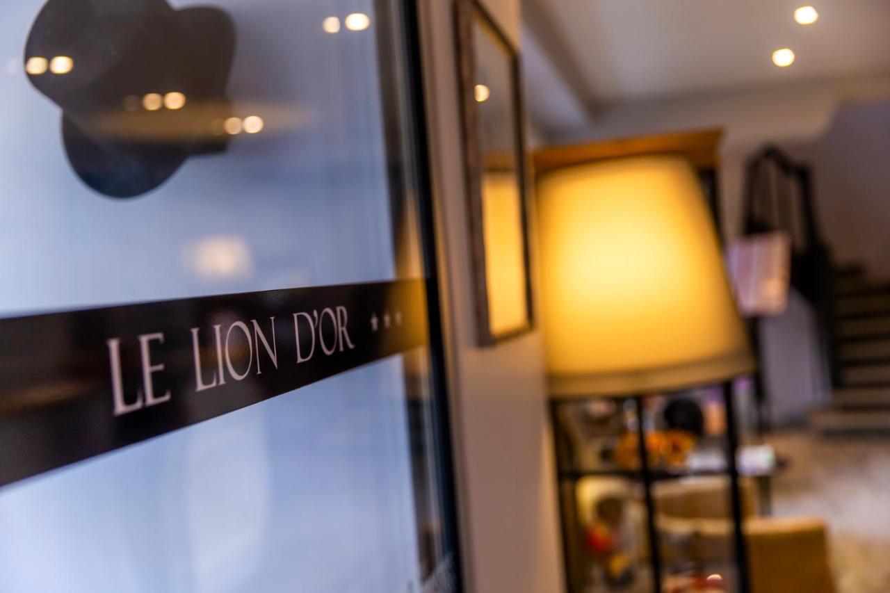 Hotel Le Lion D'Or Et Restaurant La Table Du Lion Bayeux Exterior photo
